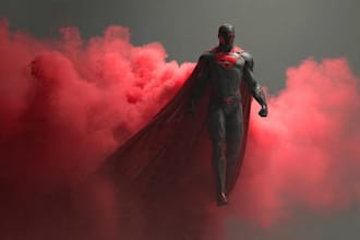 do a superhero character