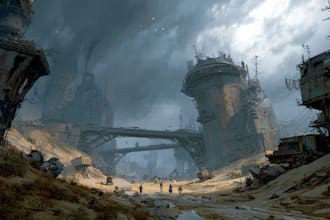 sci fi illustration and sci fi art