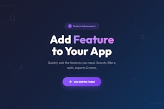 add a feature to your react or node js application