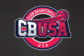 design sports basketball club team logo for you