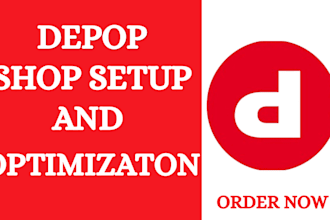 create, setup and optimize your depop shop