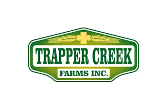 design agriculture brand logo for a canadian grain farm