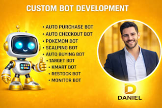 do fast buying bot, checkout bot, auto purchase bot, whatnot bot, pokemon bot