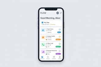 create user friendly minimal UI UX