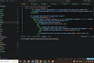 fix bugs in react js asp net api and web applications