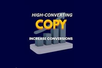 write high converting copy for shopify and ecommerce brands