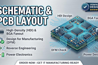 schematic layout pcb design 2 layer layout gerber files, boms in altium, easyeda
