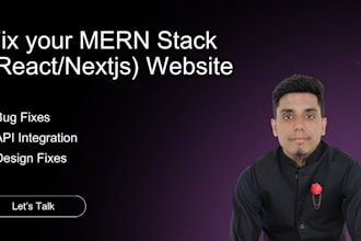 fix bugs errors and issues in nextjs reactjs and nodejs asap