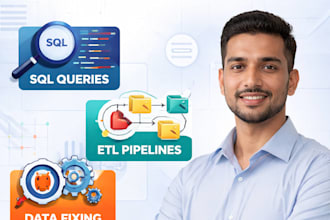 develop, fix and optimize sql queries, etl pipelines and informatica work