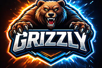 design a professional gaming and esports mascot logo