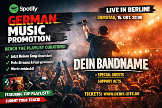 spotify german music promotion spotify playlist curators spotify track album