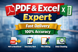 do pdf to word or excel conversion