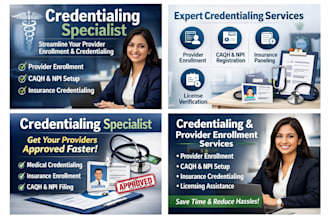 do medical credentialing provider enrollment and caqh management