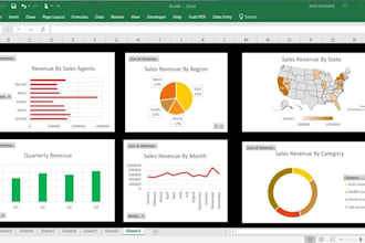 do excel data cleaning, mis reporting, dashboard and automation