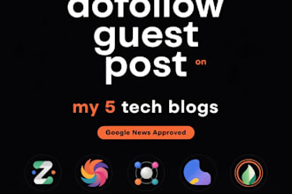 dofollow guest post on my 5 tech blogs google news approved