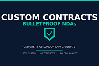 draft employment contracts and ndas from scratch