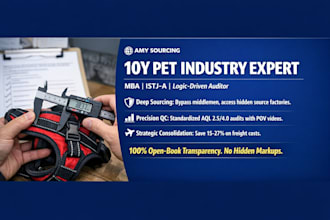 be your pet industry sourcing agent