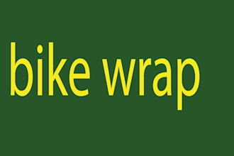 create unique bike wrap designs