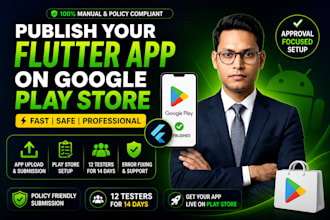 upload and publish your flutter app on google play store