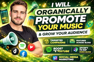 do spotify music promotion,  music promotion