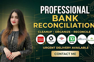 reconcile bank statement PDF to editable format