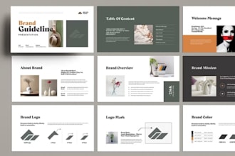design style guide, personal branding kit and instagram branding package