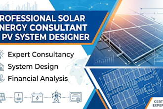 design solar pv system, battery backup, and ev charger permit plans