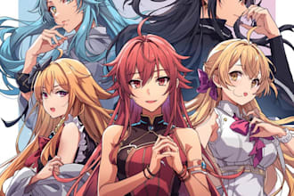 do anime fan art and illustration