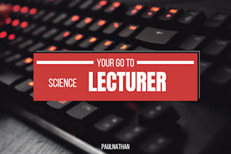be your mth and cos lecturer