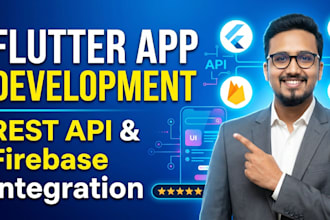 integrate rest apis and firebase in your flutter application