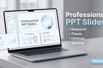 design university research, thesis, project defense presentation slides