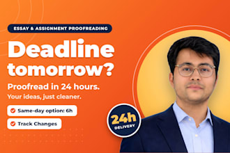 edit your essay or assignment for urgent deadlines