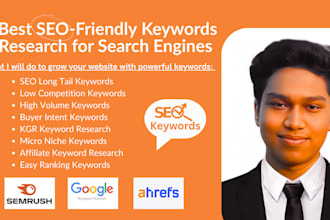 seo long tail keywords research for your website