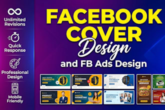 design high converting facebook banner or fb ads design