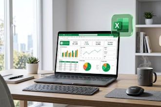 do professional data cleaning, formatting using pivot table