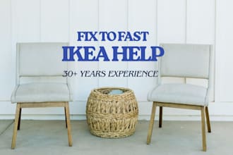 fix your ikea or furniture assembly problem fast