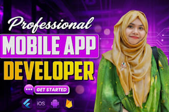 develop and fix flutter apps with high performance