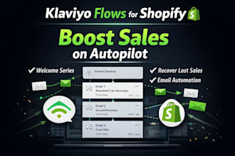 set up klaviyo flows for shopify stores