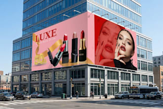 design professional billboard, outdoor advertising and hoarding designs