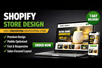 design zipify, shogun, gempages, shogun using shopify landing page