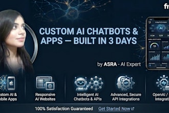build ai powered apps, chatbots and websites