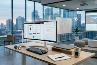 create standard website for client