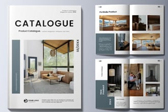 design b2b ecommerce catalog lookbook, brochure for manufacturers, suppliers