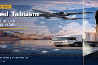 do freight, logistics , customs, uae, gcc, trade compliance