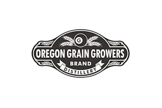 design agriculture brand logo for a new oregon distiller