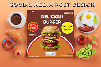 social media post design for business