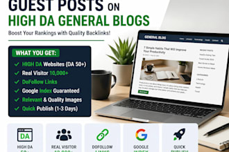 do guest post on high traffic general blogs