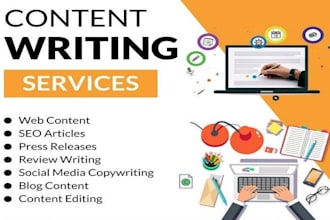 write seo blog articles and website content