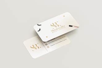 design professional business card with print ready file