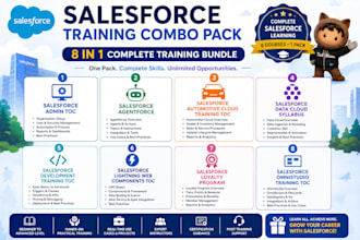 teach about salesforce, CRM, combo pack for salesforce